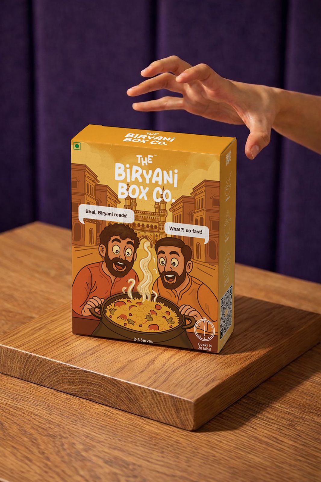 Hyderabadi Biryani - Small (serves 2-3)
